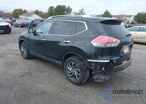 2016 Nissan Rogue Sl from USA, damaged, VIN KNMAT2MV5GP713202